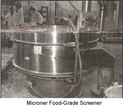 Microner Food-Grade Screener